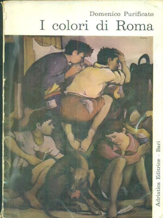 I colori di Roma - Domenico Purificato - copertina