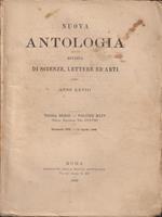 Nuova antologia anno XXVIII fasc VIII. aprile 1893