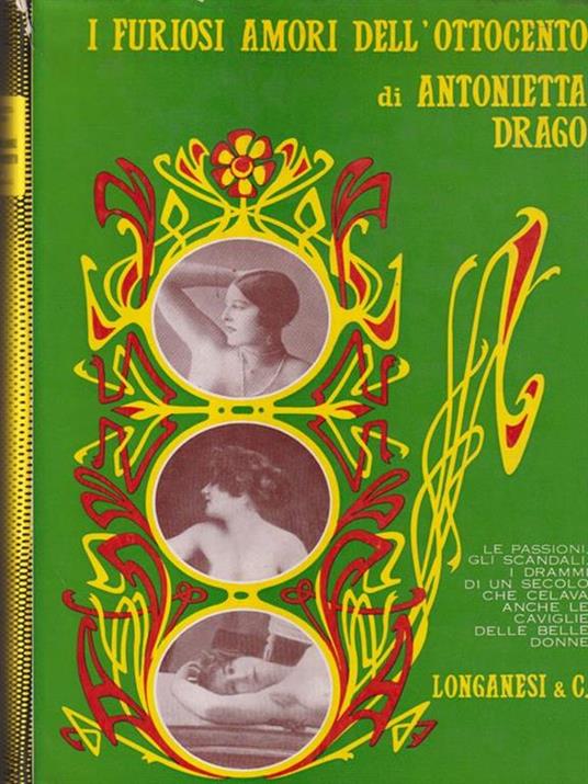 I furiosi amori dell'Ottocento - Antonietta Drago - copertina