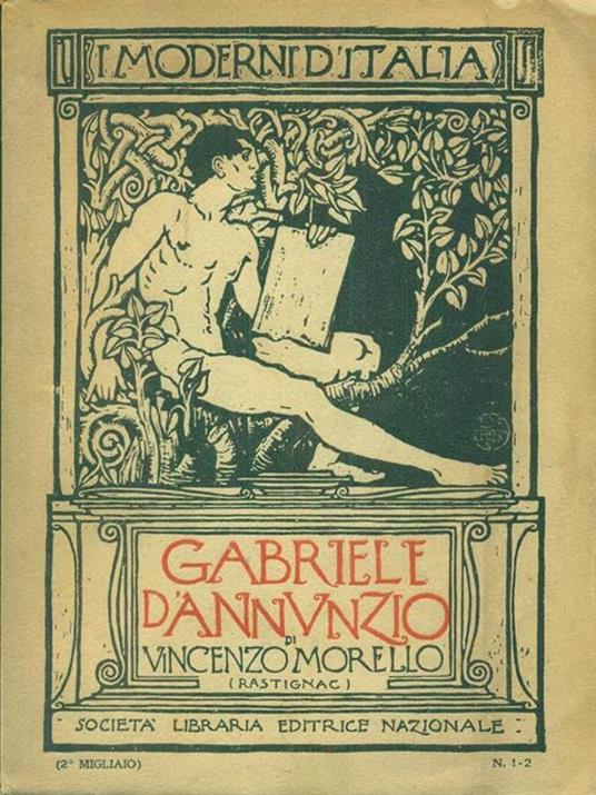   Gabriele D'Annunzio - Vincenzo Morello - copertina