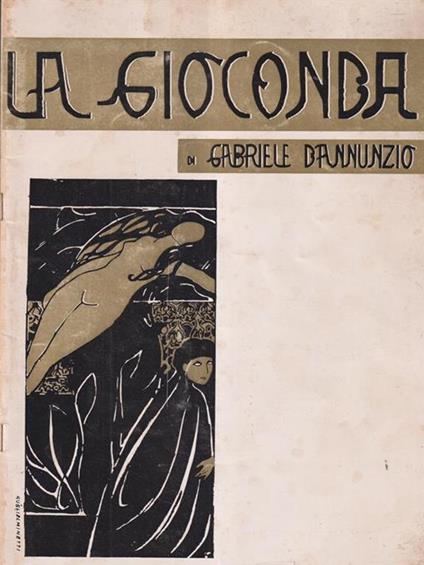 La Gioconda di Gabriele D'Annunzio - copertina