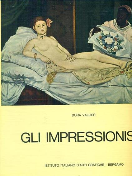 Gli  impressionisti - Dora Vallier - copertina