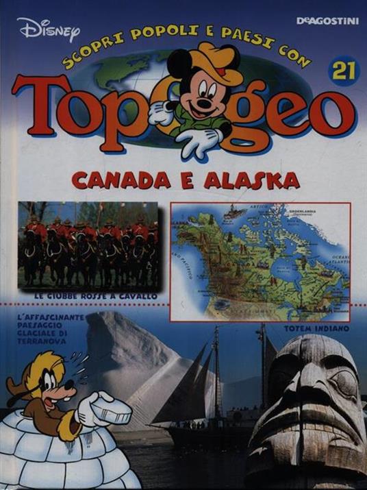 Canada e Alaska - Walt Disney - copertina