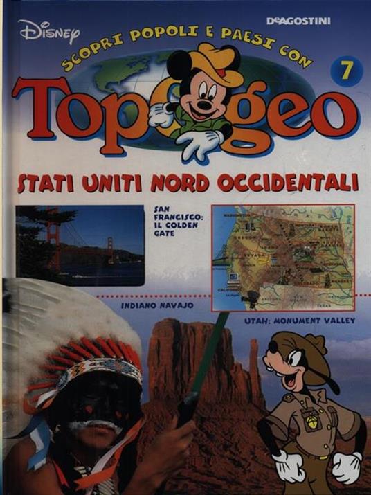 Stati Uniti Nord Occidentali - Walt Disney - copertina