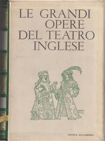 Le grandi opere del teatro inglese 3vv - copertina