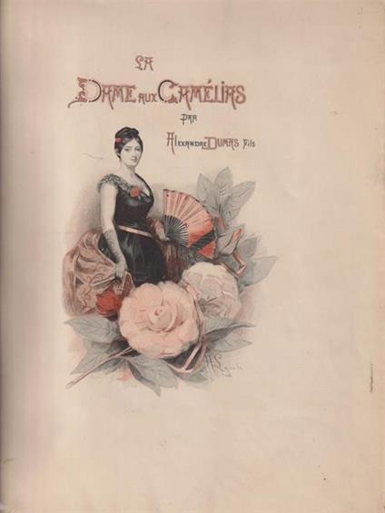 La dame aux camelias - Alexandre Dumas - copertina