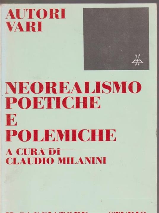 Neorealismo poetiche e polemiche - copertina