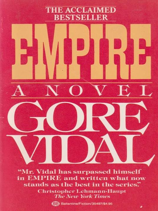 Empire - Gore Vidal - copertina
