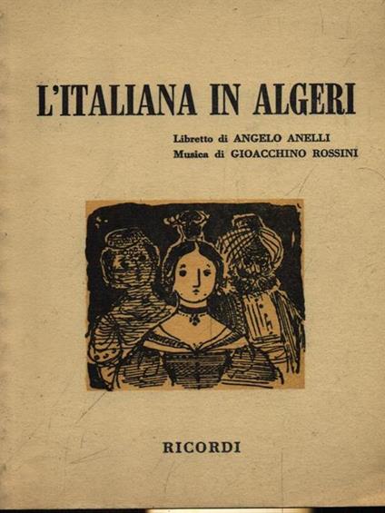 L' italiana in Algeri - Gioachino Rossini - copertina