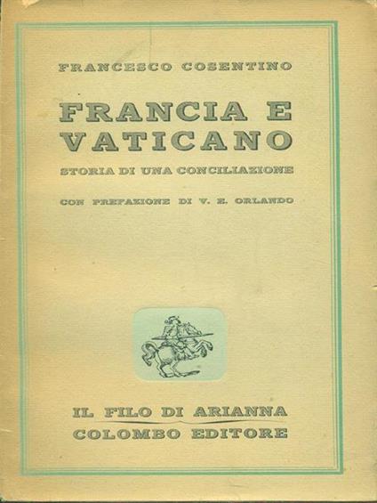 Francia e Vaticano - Francesco Cosentino - copertina