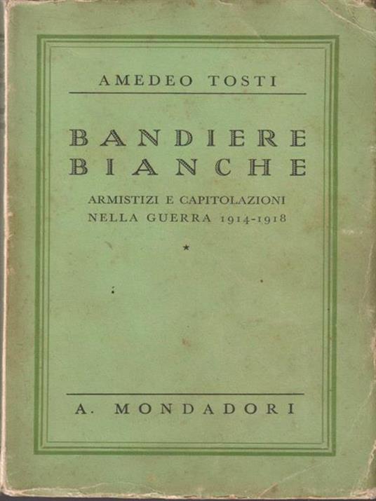 Bandiere bianche - Amedeo Tosti - copertina