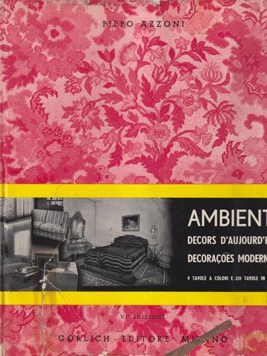   Ambienti decors d'aujourd'hui - Pippo Azzoni - copertina