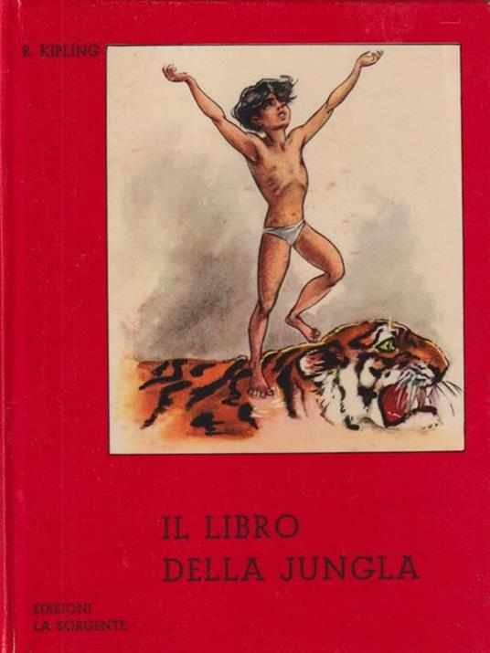 Il libro della jungla - R. Kipling - copertina