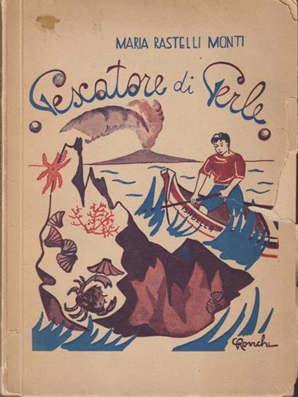   Pescatore di perle - Maria Rastelli Monti - copertina