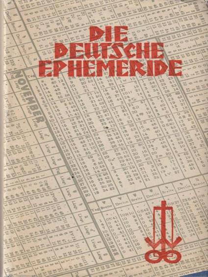   Die deutsche ephemeride. Band II 1890-1930 - copertina