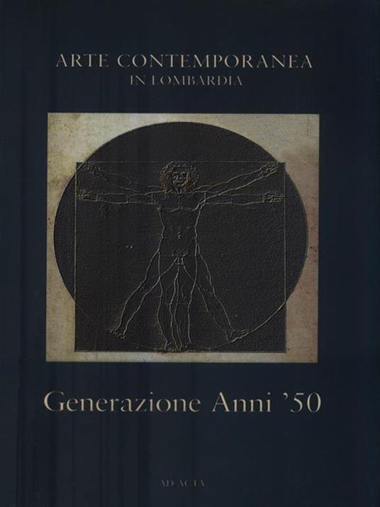   Arte contemporanea in Lombardia. Generazione Anni '50 - Claudio Rizzi - copertina