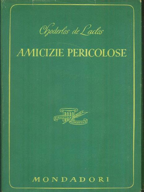 Amicizie pericolose - Choderlos De Laclos - copertina