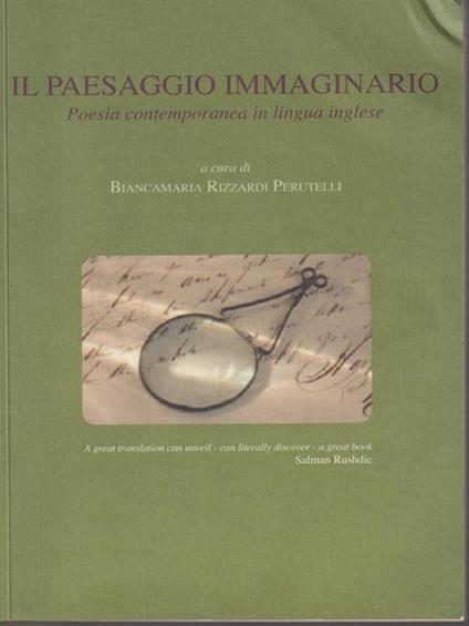 Il paesaggio immaginario - Biancamaria Rizzardi Perutelli - copertina