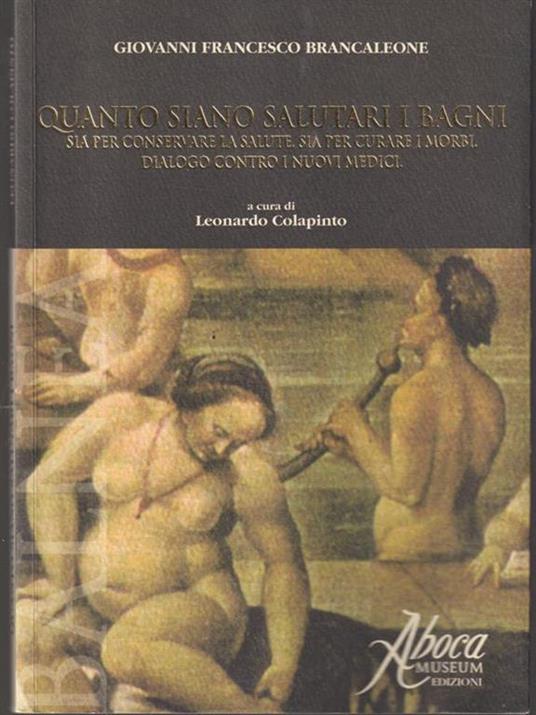   Quanto siano salutari i bagni - Giovanni Francesco Brancaleone - copertina