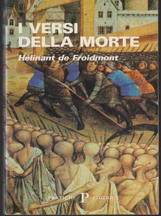I versi della morte - Helinant de Froidmont - copertina