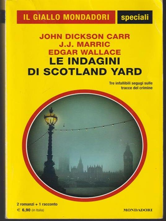 Le indagini di Scotland Yard - copertina