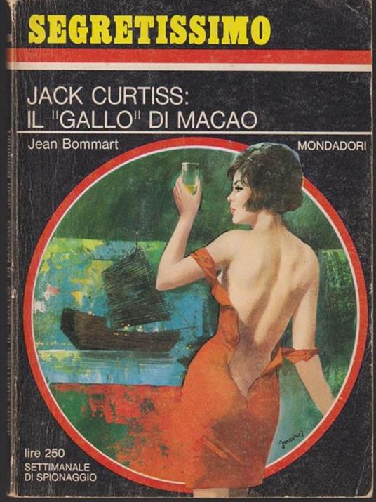   Jack Curtiss: il ''gallò' di Macao - Jean Bommart - copertina