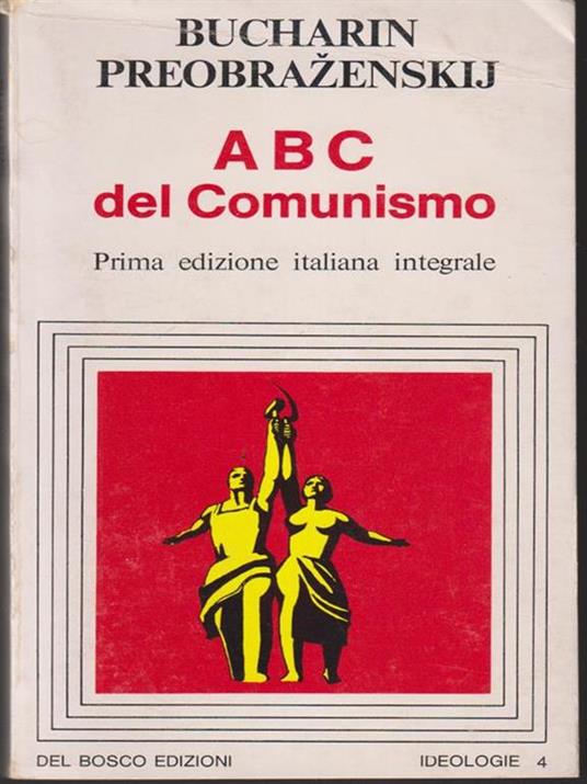   ABC del comunismo - Bucharin - copertina
