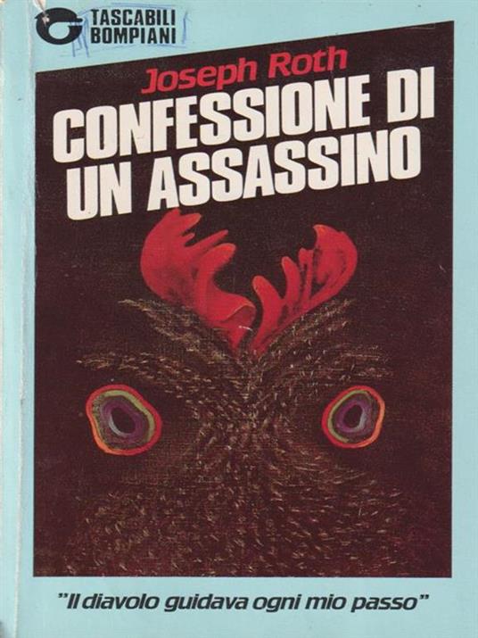   Confessioni Di Un Assassino - Joseph Roth - copertina