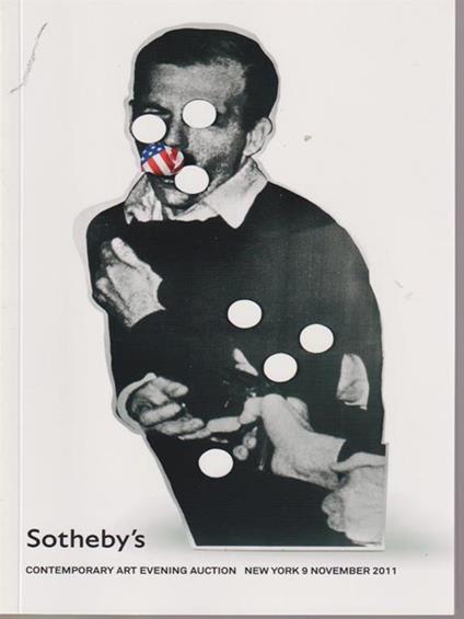  Sotheby's Contemporary art evening auction 9 november 2011 - copertina