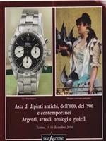   Galleria Sant'Agostino. Dipinti argenti arredi orologi e gioielli. Torino 15-16 dicembre 2014