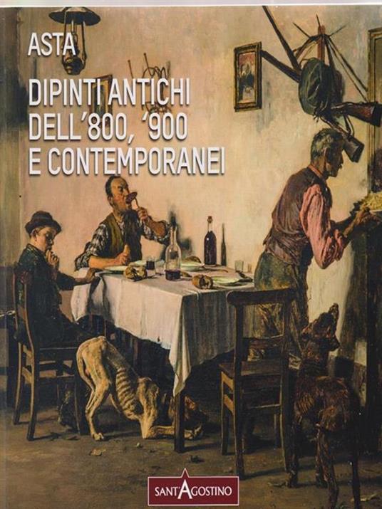   Asta 136. Dipinti antichi dell'800, 900 e contemporanei. Sant'Agostino casa d'Aste. Torino 24 maggio 2016 - copertina