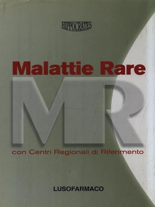   Malattie rare con Centri Regionali di Riferimento - copertina