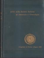   Atti della società italiana di Ostetricia e Ginecologia Congresso Torino 1965
