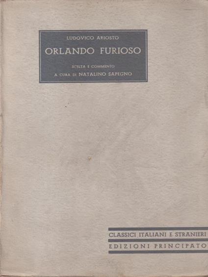   Orlando Furioso - Ludovico Ariosto - copertina