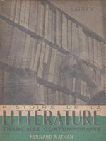   Histoire de la Litterature francaise contemporaine