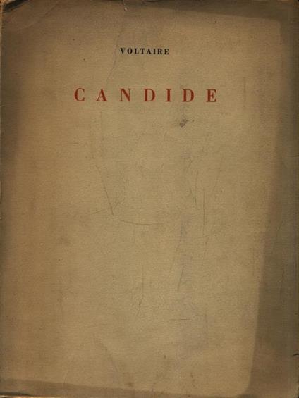   Candide - Voltaire - copertina