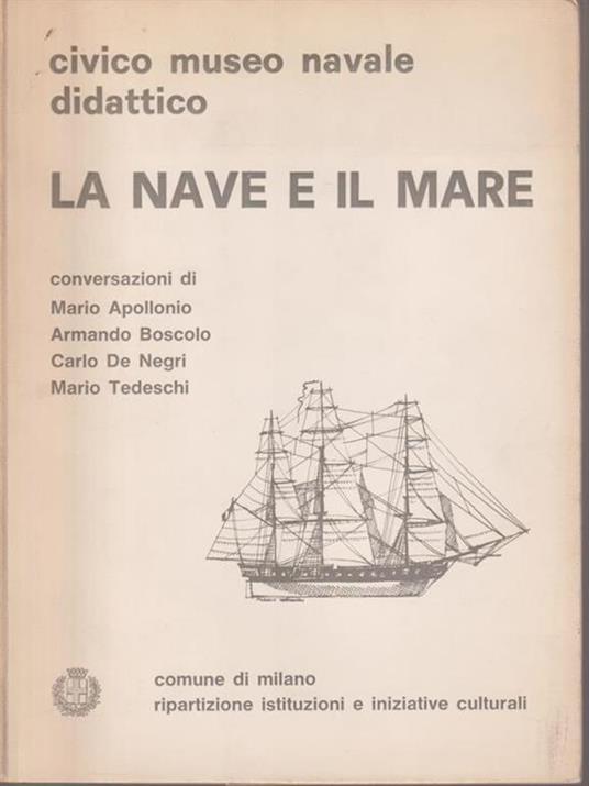 La nave e il mare - copertina