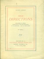 Nos directions