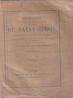   Memoires De Saint Simon tome huitieme