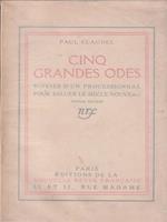   Cinq grandes odes