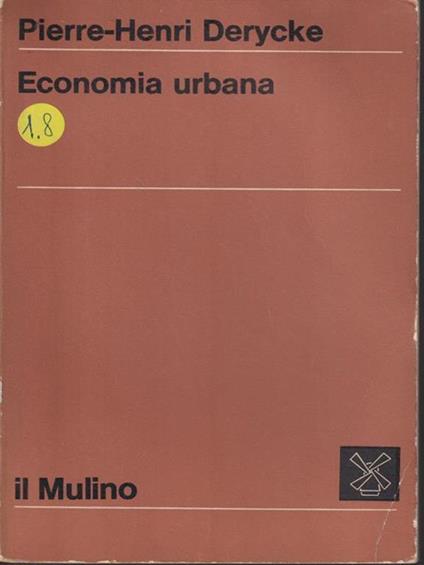   Economia urbana - Pierre-Henri Derycke - copertina