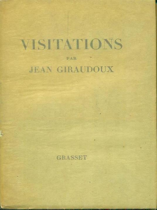   Visitations - Jean Giradoux - copertina