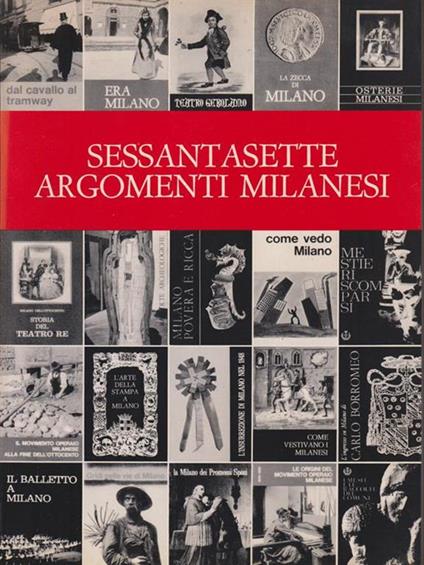   Sessantasette argomenti milanesi - copertina