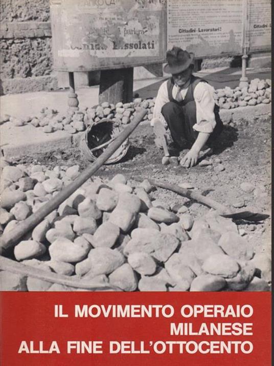 Il movimento operaio milanese alla fine dell'ottocento - copertina