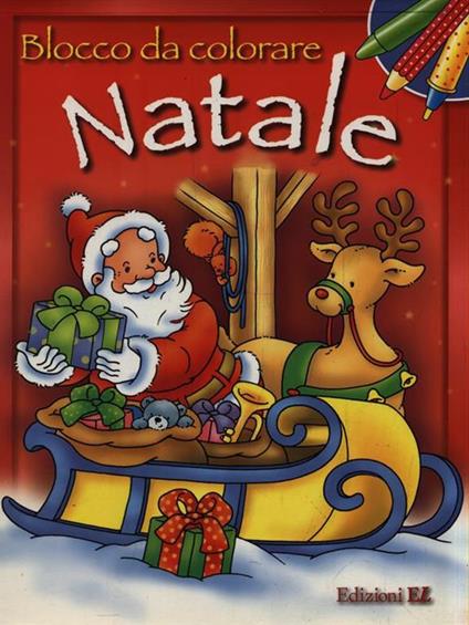   Blocco da colorare: Natale - copertina