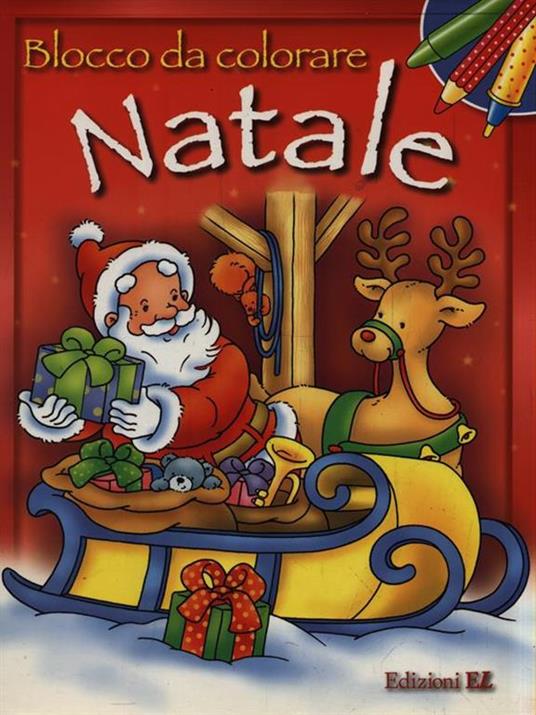   Blocco da colorare: Natale - copertina