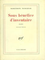   Sous benefice d'nventaire