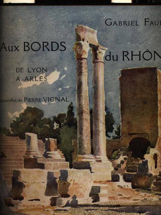   Aux bords du Rhone - Gabriel Faure - copertina