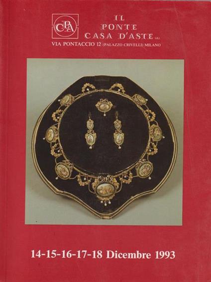 Il Ponte casa d'aste. Asta 97/ Arredi gioielli orologi e collezioni/1993 - copertina