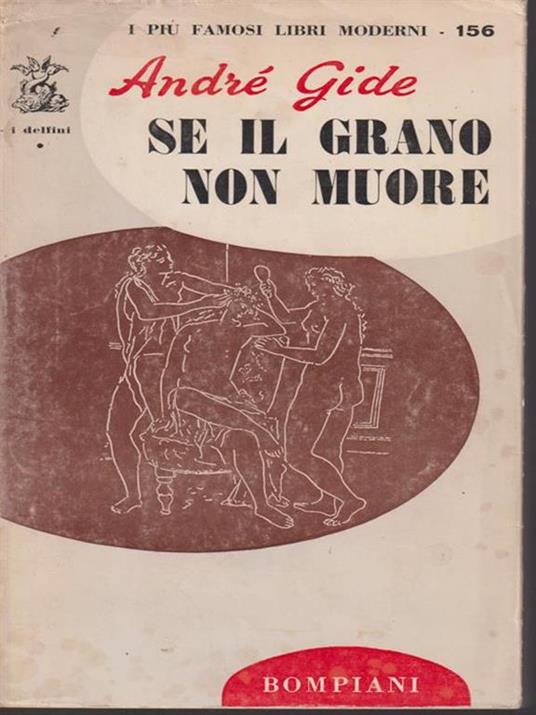   Se il grano non muore - André Gide - copertina